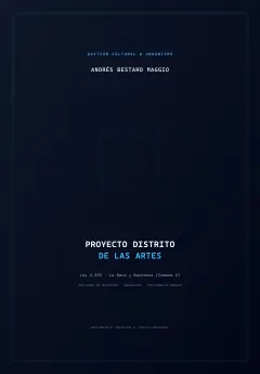 Proyecto Distrito de las Artes